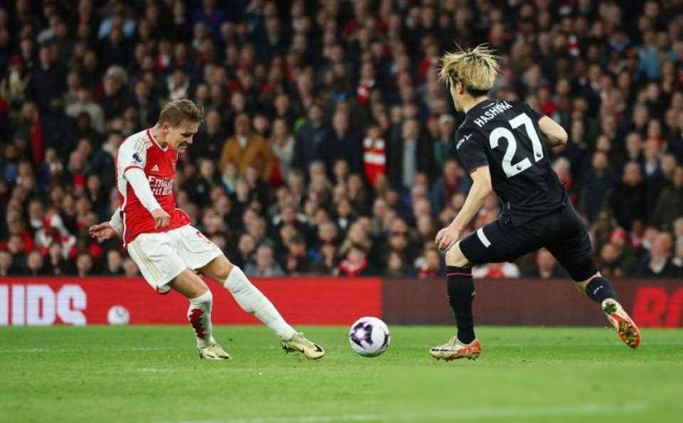 阿森纳逆转美国，厄德高高光表现的简单介绍